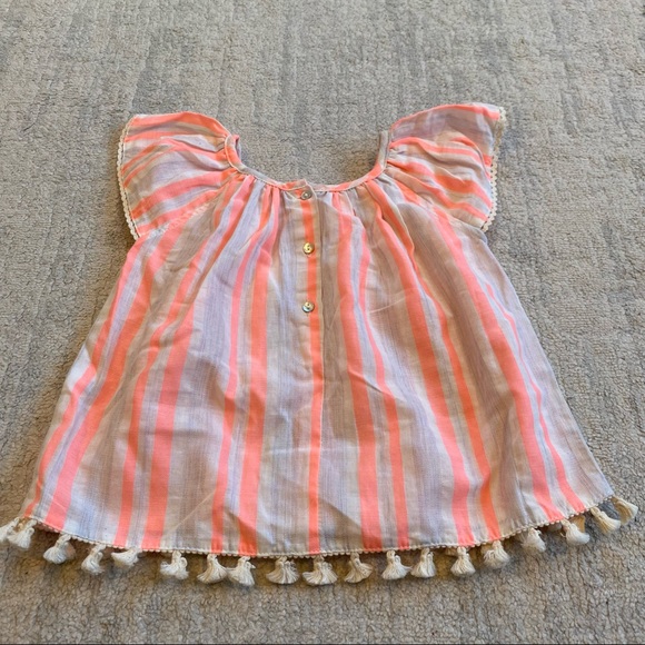 egg | Striped pompom top - Picture 2 of 4